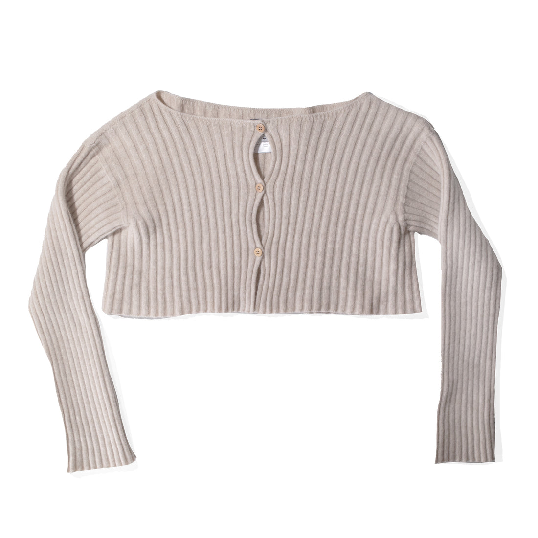 Baserange Macau Cardigan in Sur Sand