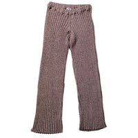 Baserange Maru Pants in Grey Brown Melange