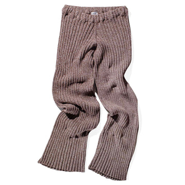 Baserange Maru Pants in Grey Brown Melange