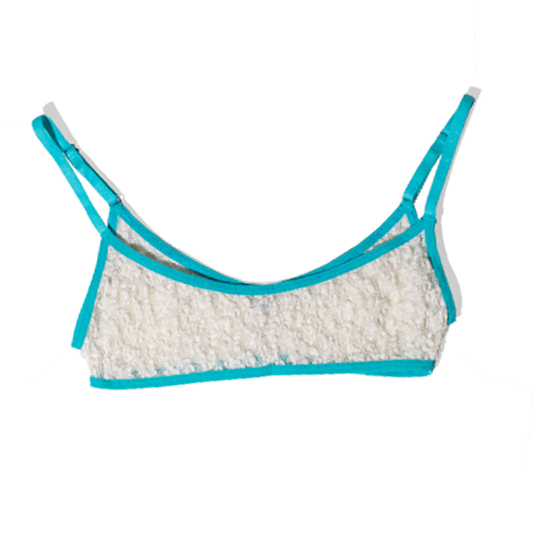 Baserange Musial Bra in Undyed Turquoise