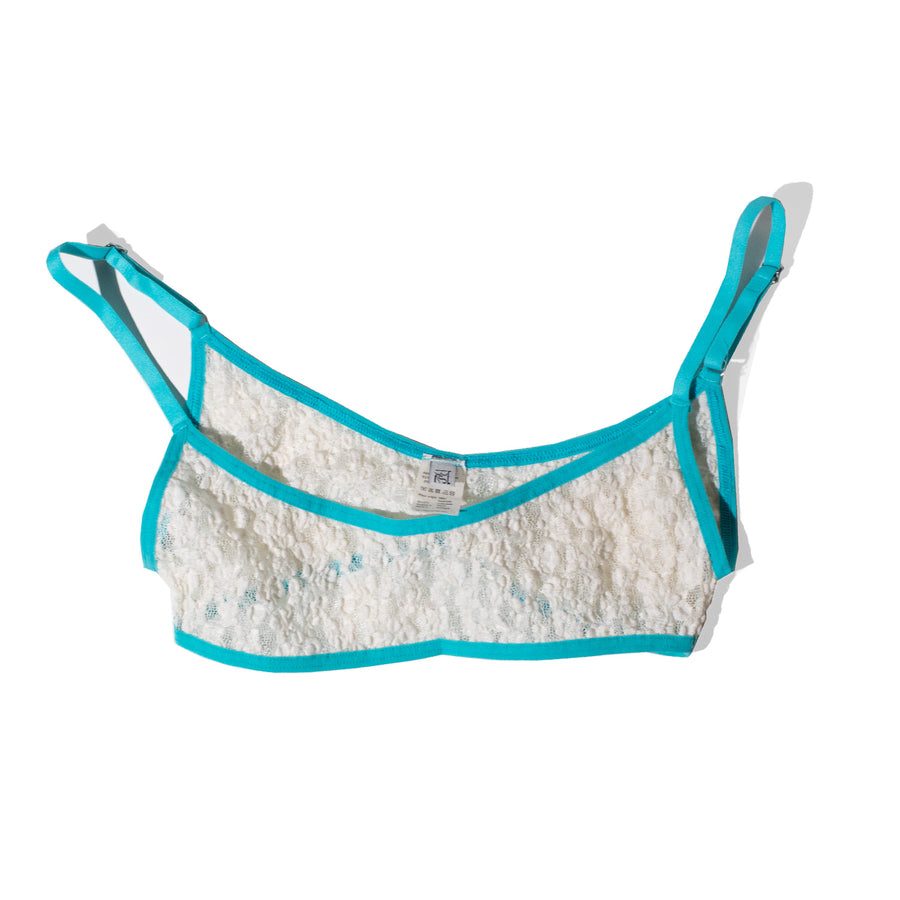 Baserange Musial Bra in Undyed Turquoise