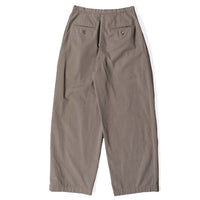 Black Crane Straight Trouser in Dark Olive