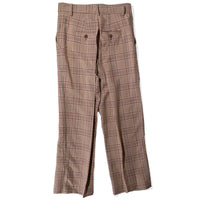 Caron Callahan Carisi Pant in Plaid Tropical Wool