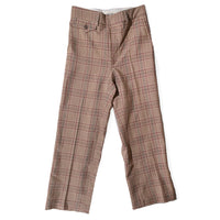 Caron Callahan Carisi Pant in Plaid Tropical Wool