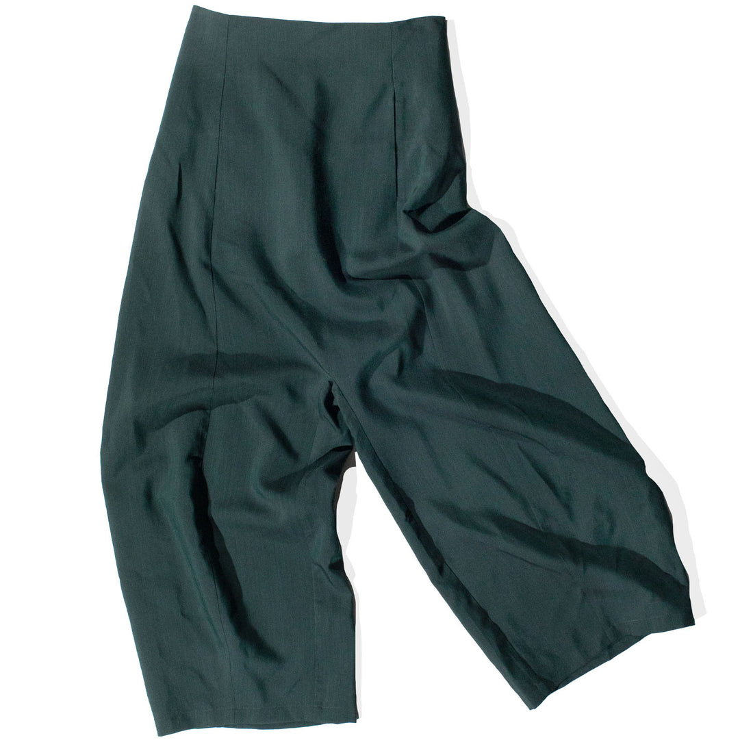 Caron Callahan Morgan Pant in Forest Tropical Wool