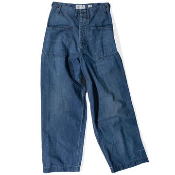 Chimala Denim Deck Trousers in Indigo