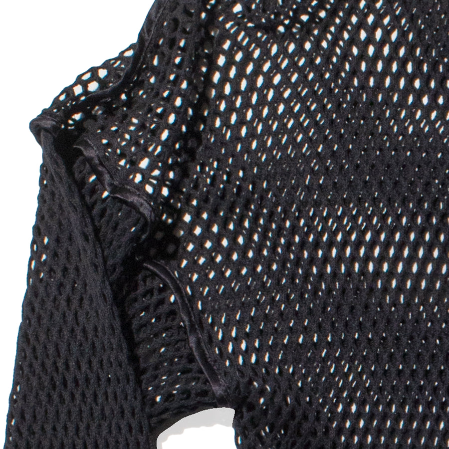 Diotima Devon Top in Black Cotton Net