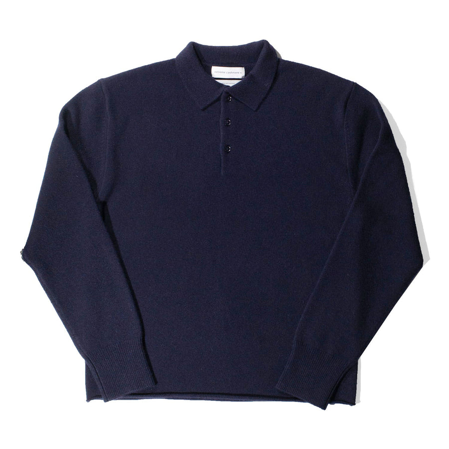 Extreme Cashmere Marylebone Sweater in Navy