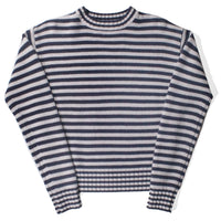 Extreme Cashmere Oldie Sweater in Breton