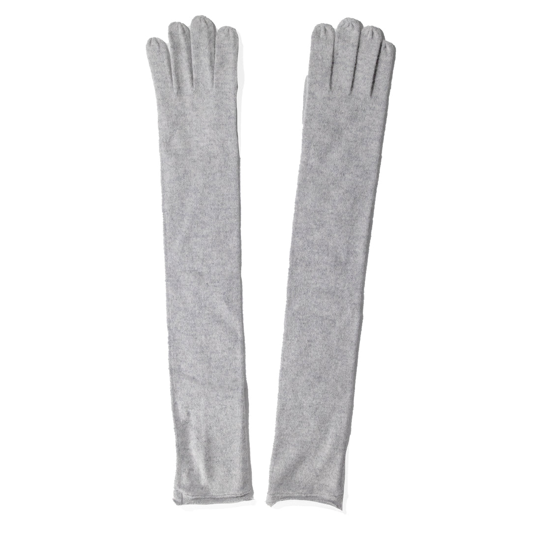 Extreme Cashmere Opera Gloves in Grey