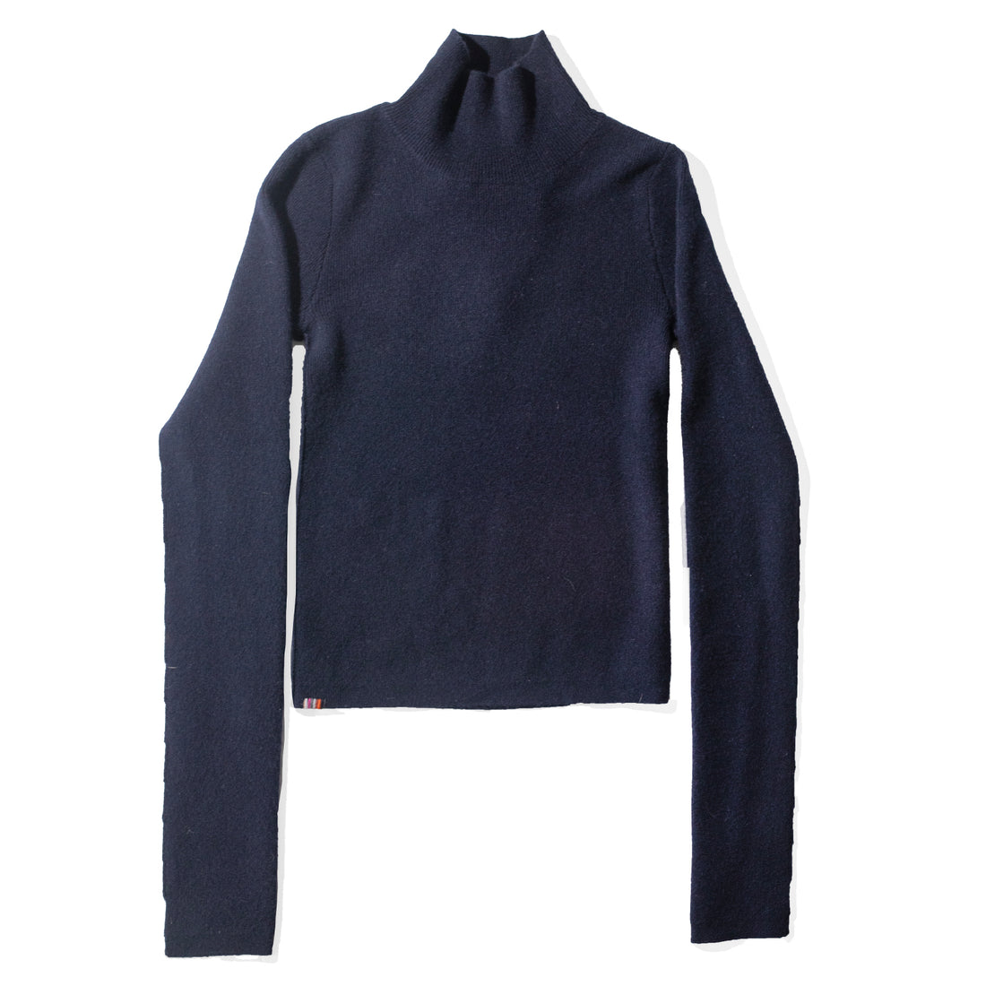 Extreme Cashmere Skin Turtleneck in Navy