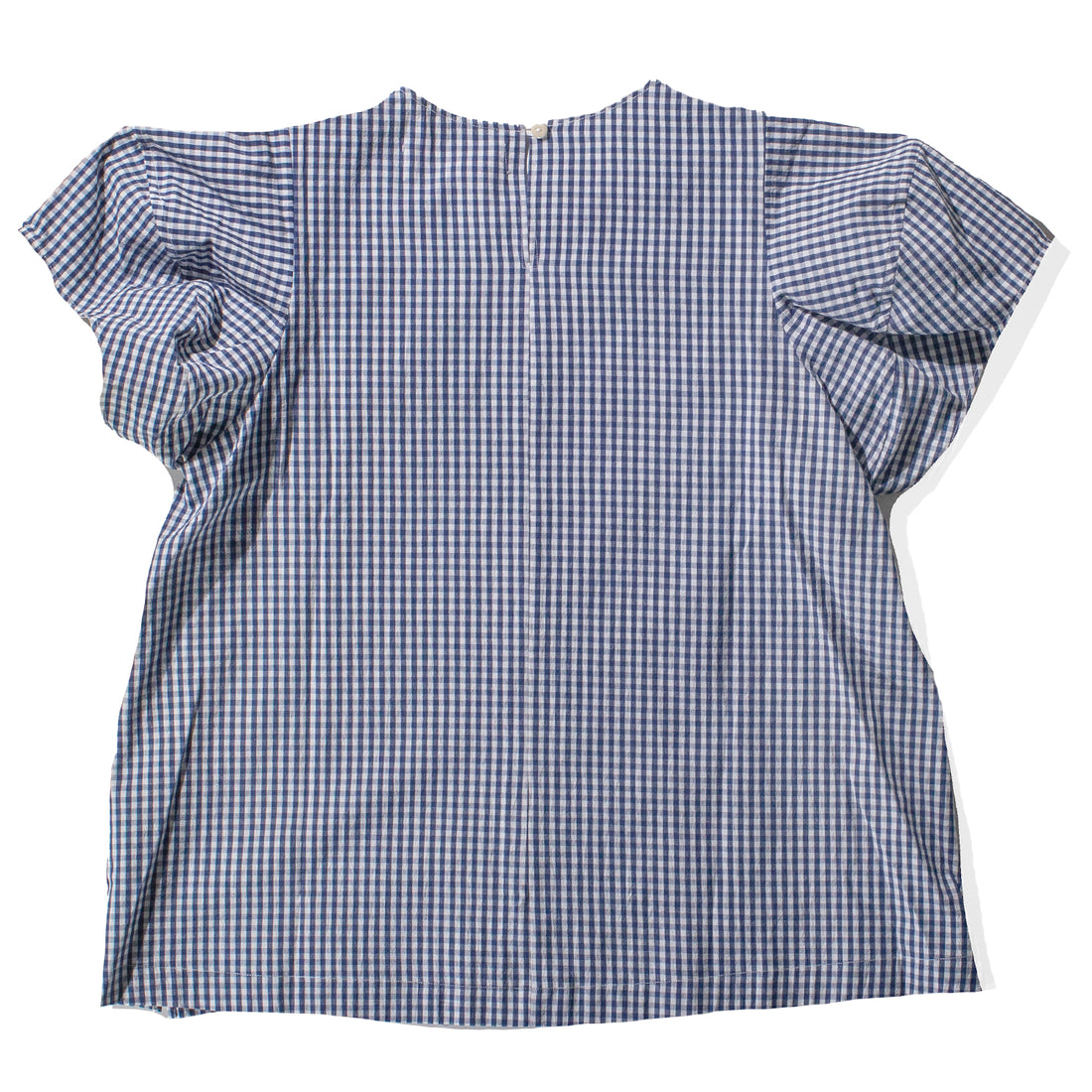 Fabiana Pigna Calita Blouse in Navy Gingham