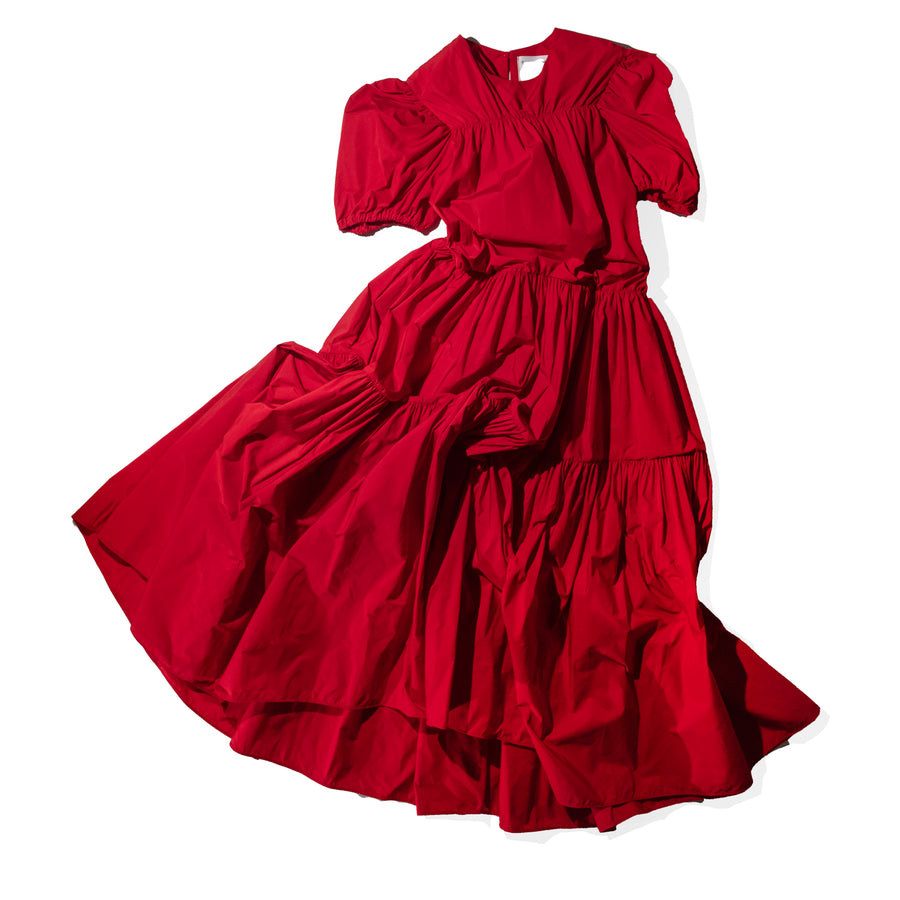 Fabiana Pigna Candela Dress in Scarlet