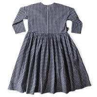 Fabiana Pigna Fer Dress in Navy Plaid