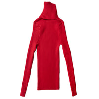 Giu Giu Nonna Turtleneck in Pomodoro