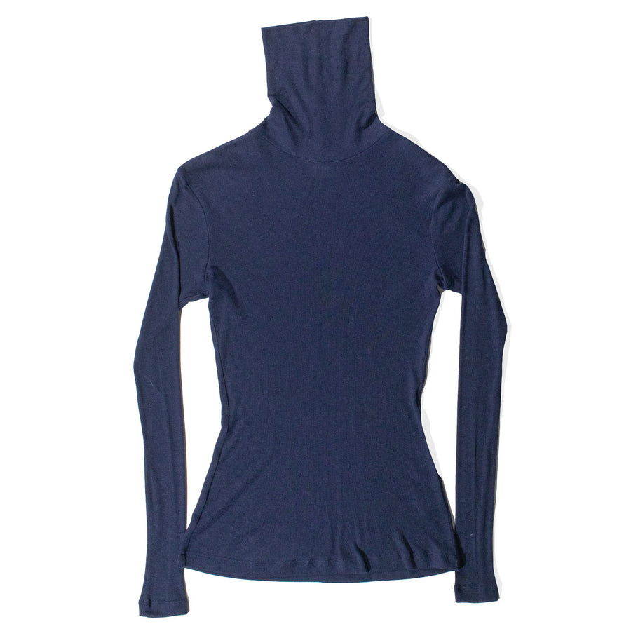 Grei Base Layer Turtleneck in Midnight Blue