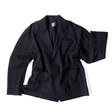 Grei Box Blazer in Black