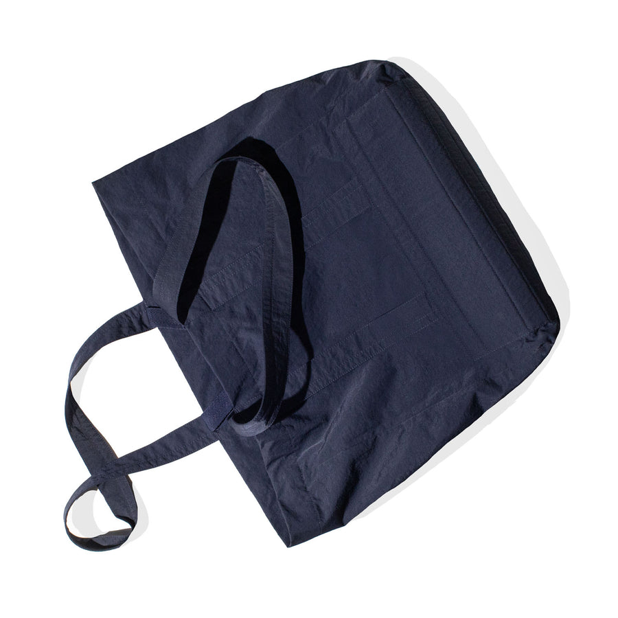 Grei Double Handle Tote in Midnight Blue