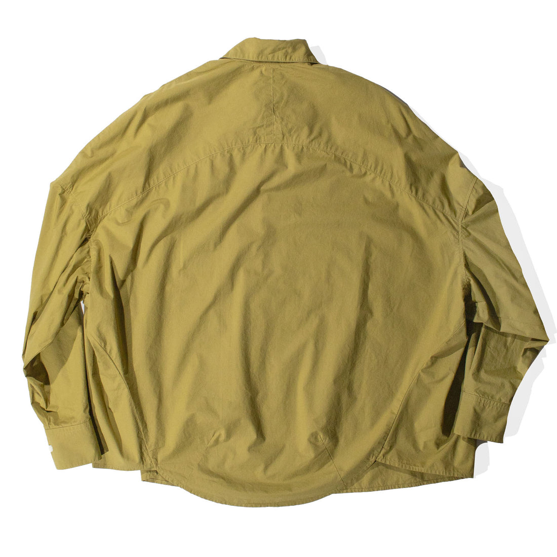 Grei Oversized IO Shirt in Moss Green