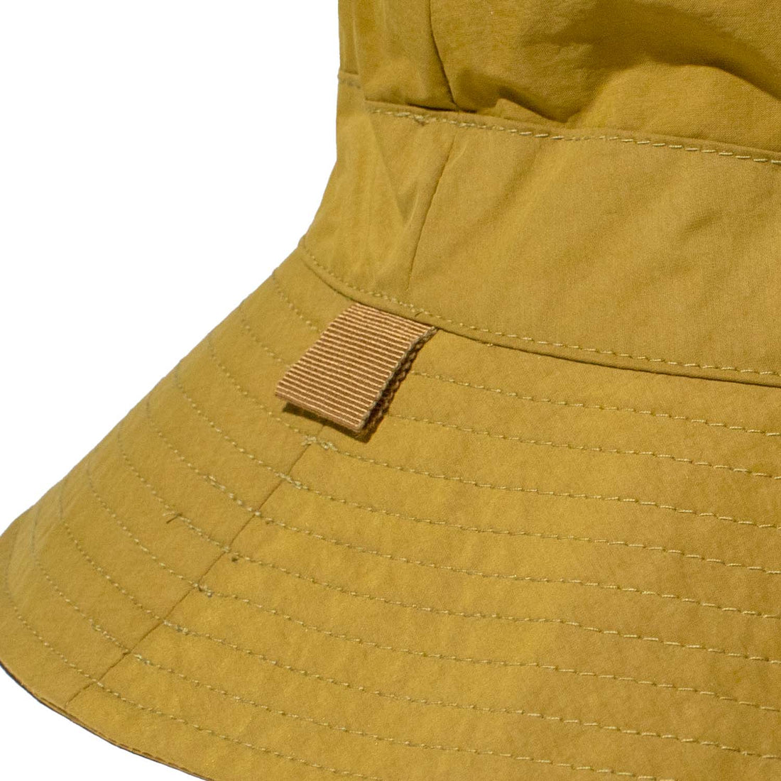 Grei Wide Brim Bucket Hat in Bright Olive