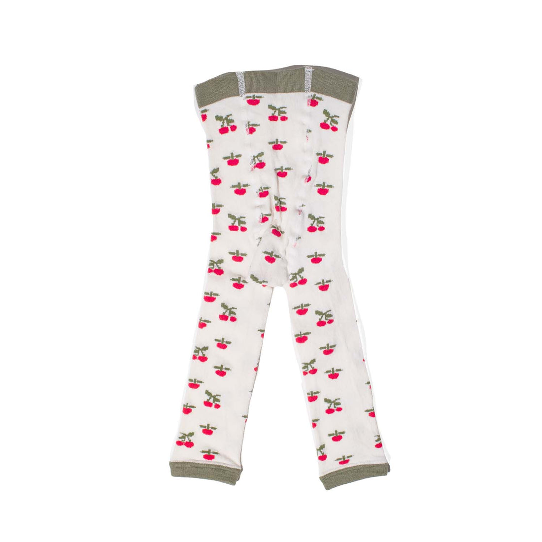 Hansel from Basel Mini Little Cherries All Over Legging in Ivory