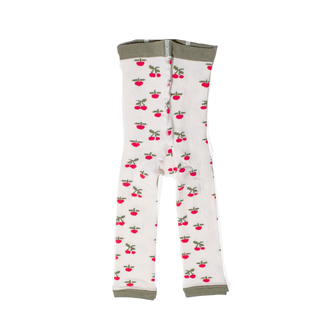 Hansel from Basel Mini Little Cherries All Over Legging in Ivory