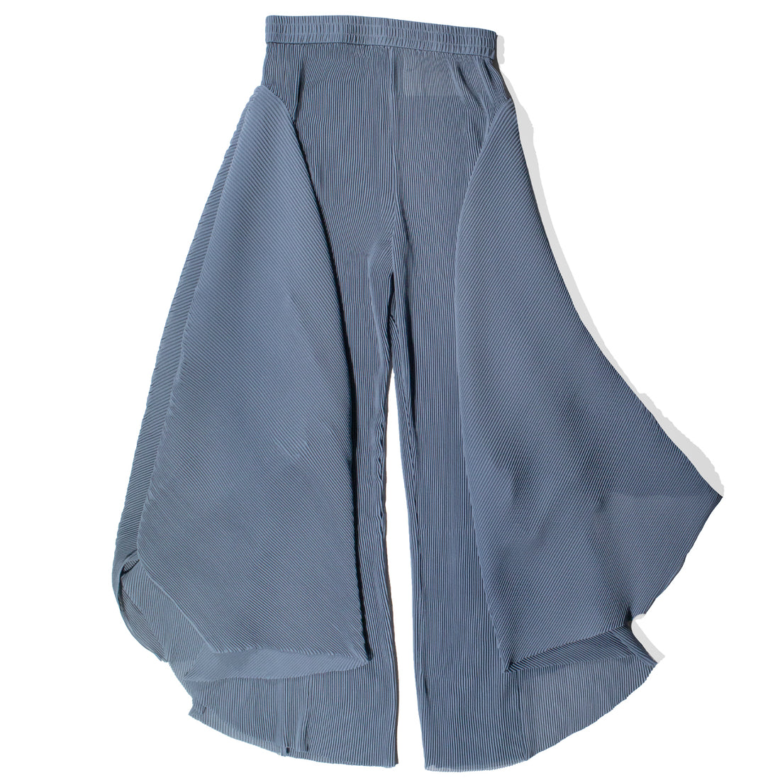 Henrik Vibskov Wrist Plisse Pants in Stone Blue