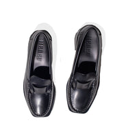 Hereu Sineu Heeled Loafer in Black