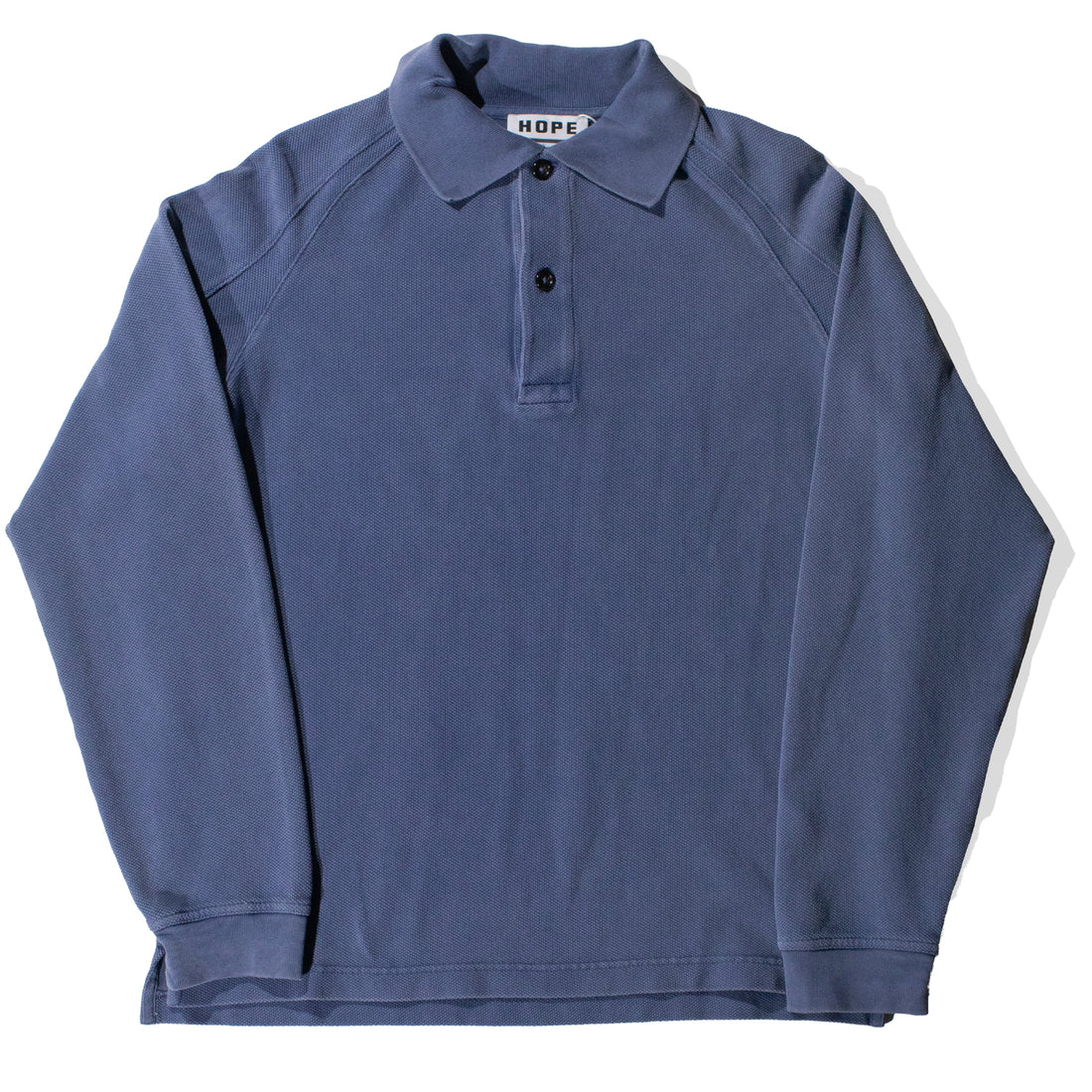 Hope Defense Sweatshirt in Faded Navy Pique