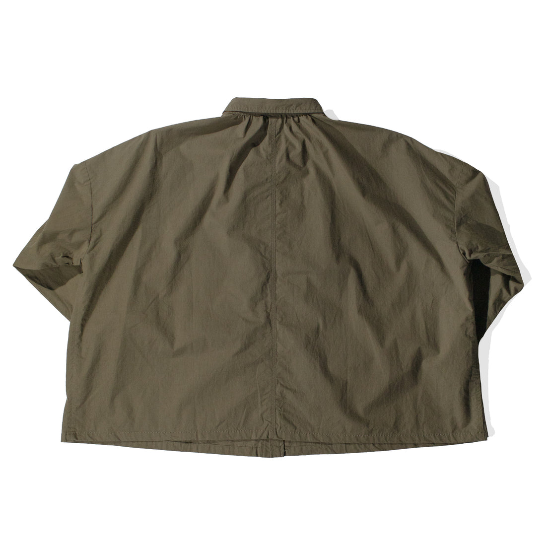 Ichi Antiquités Ohmi Typewriter Shirt in Olive