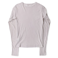 Ichi Antiquités Rib Jersey Crew Neck in Natural