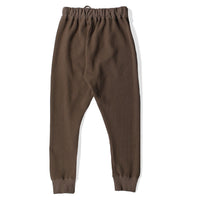 Ichi Antiquités Waffle Knit Pants in Khaki