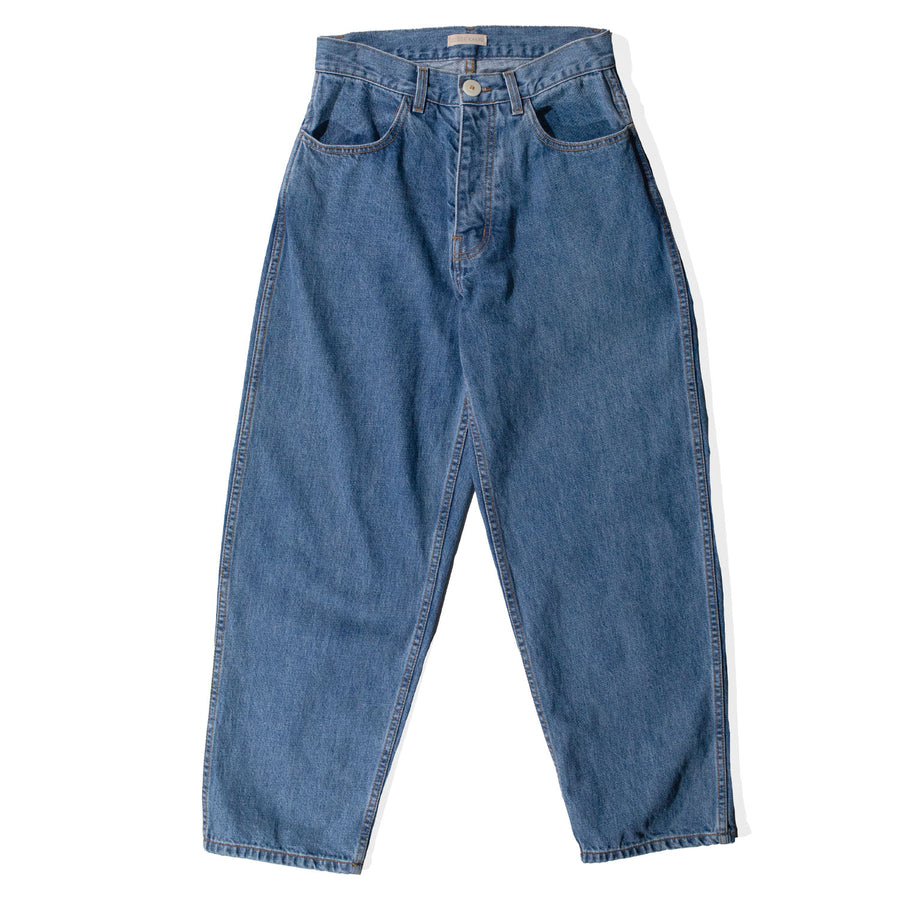 Jesse Kamm California Wide Pants in Cowboy Blue Denim