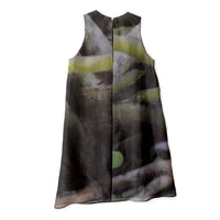 Kaarem Moon Silk Organza Dress in Roots