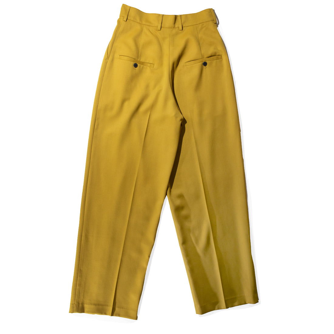 Kallmeyer Houghton Pleated Trouser in Chartreuse