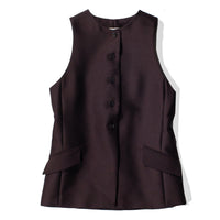 Kallmeyer Ira Suit Vest in Espresso