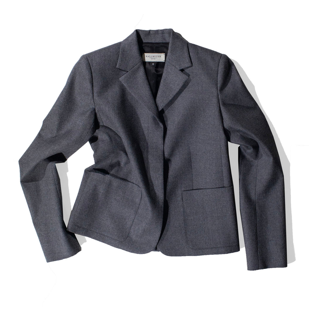 Kallmeyer Kiernan Shrunken Blazer in Heather Grey