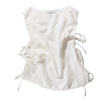 Kallmeyer Liela Apron Top in White