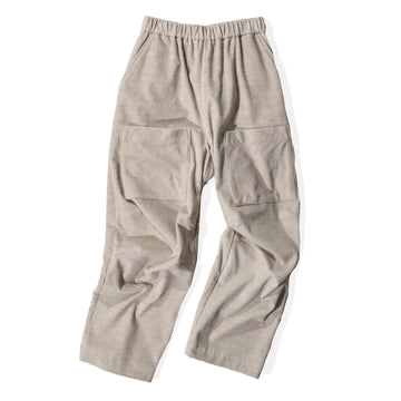 KasMaria Elastic Waist Pant in Heather Cotton