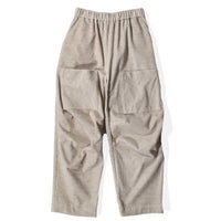 KasMaria Elastic Waist Pant in Heather Cotton