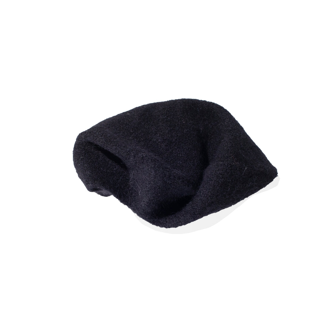 Lauren Manoogian Horizontal Beret in Black Melange