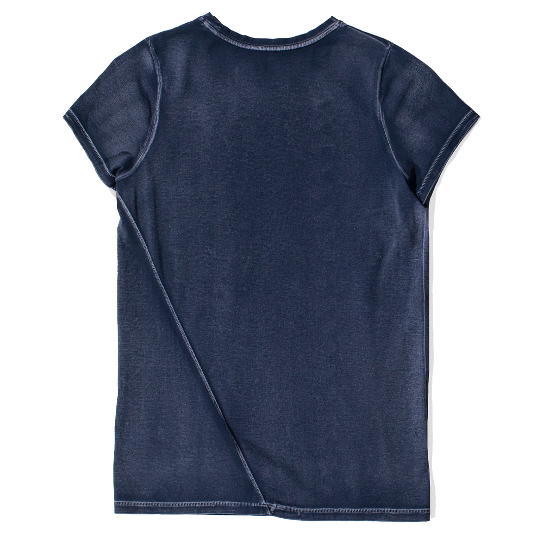 Lauren Manoogian Bias Baby Tee in Indigo