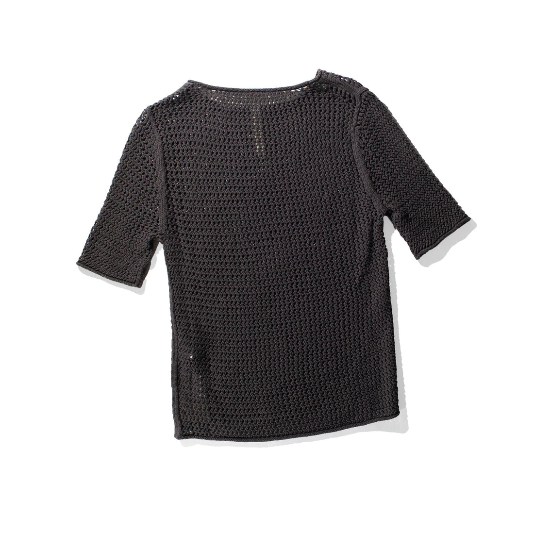 Lauren Manoogian Net Tee in Coal