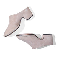 Lauren Manoogian Suede Arch Mule in Putty