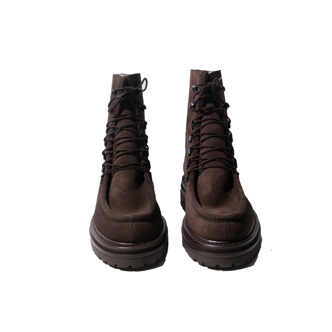 Legres College Boots in Suede in Brown