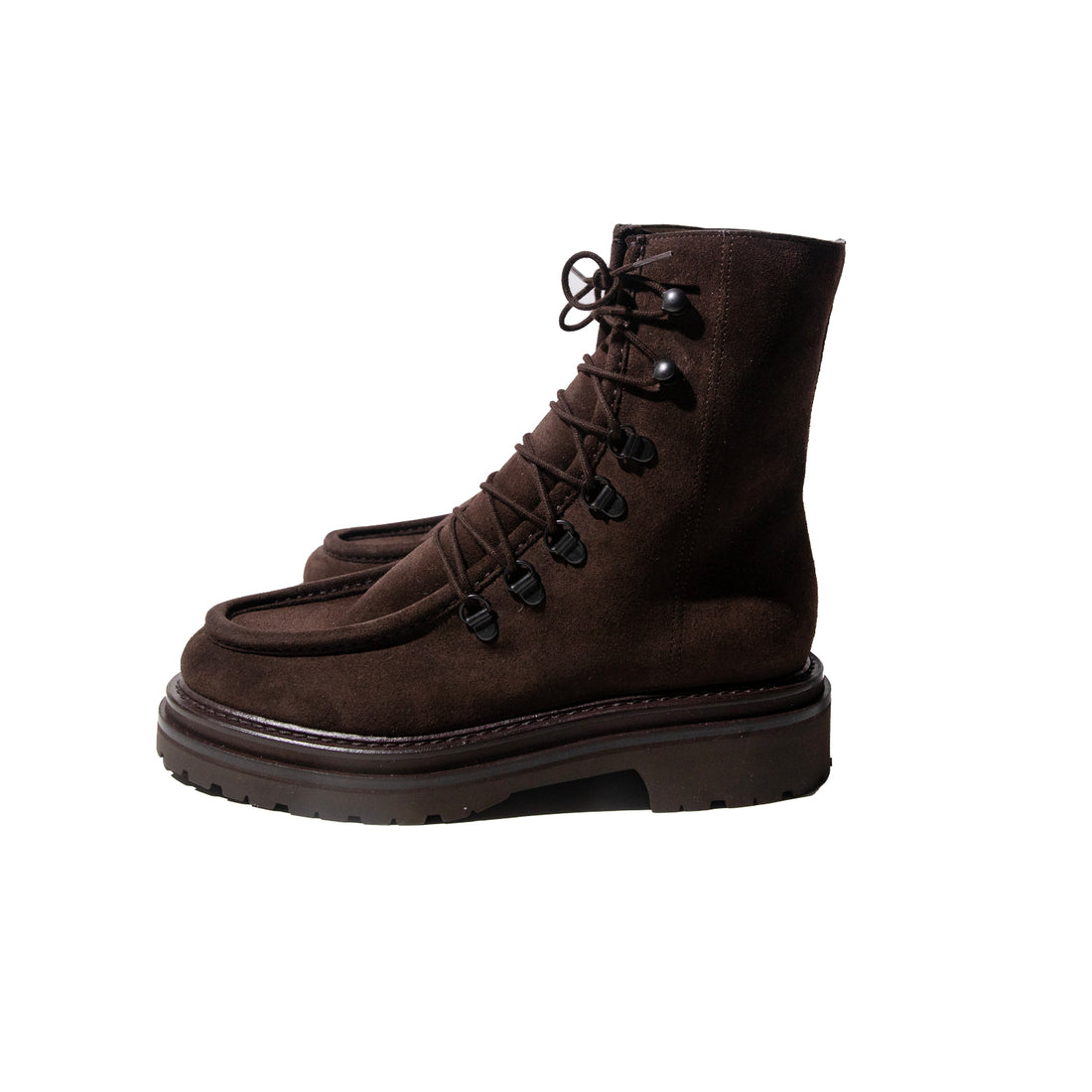 Legres College Boots in Suede in Brown