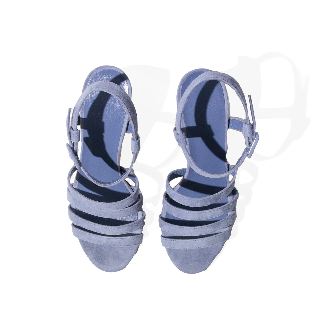 Maryam Nassir Zadeh Palma High Sandal in Jeans