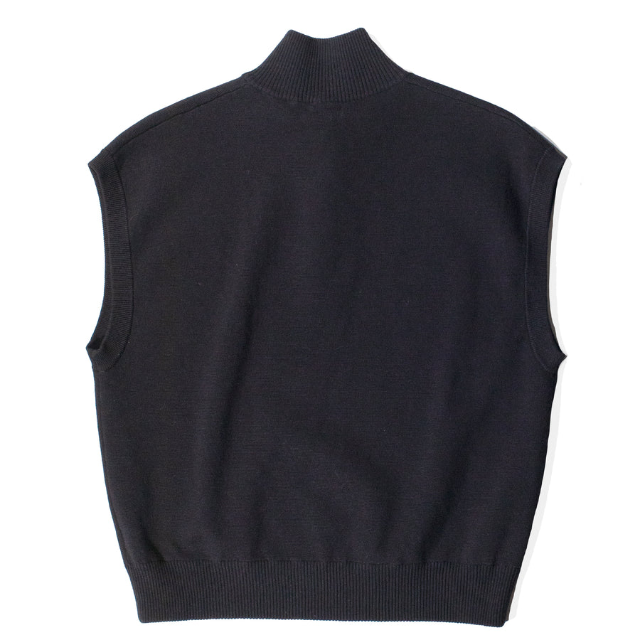 Nomia Sleeveless Zip Turtleneck in Black