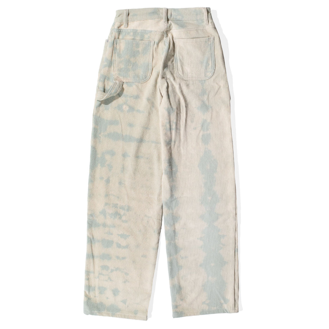 Nomia Drop Oversize Jeans in Lichen Tie Dye Corduroy