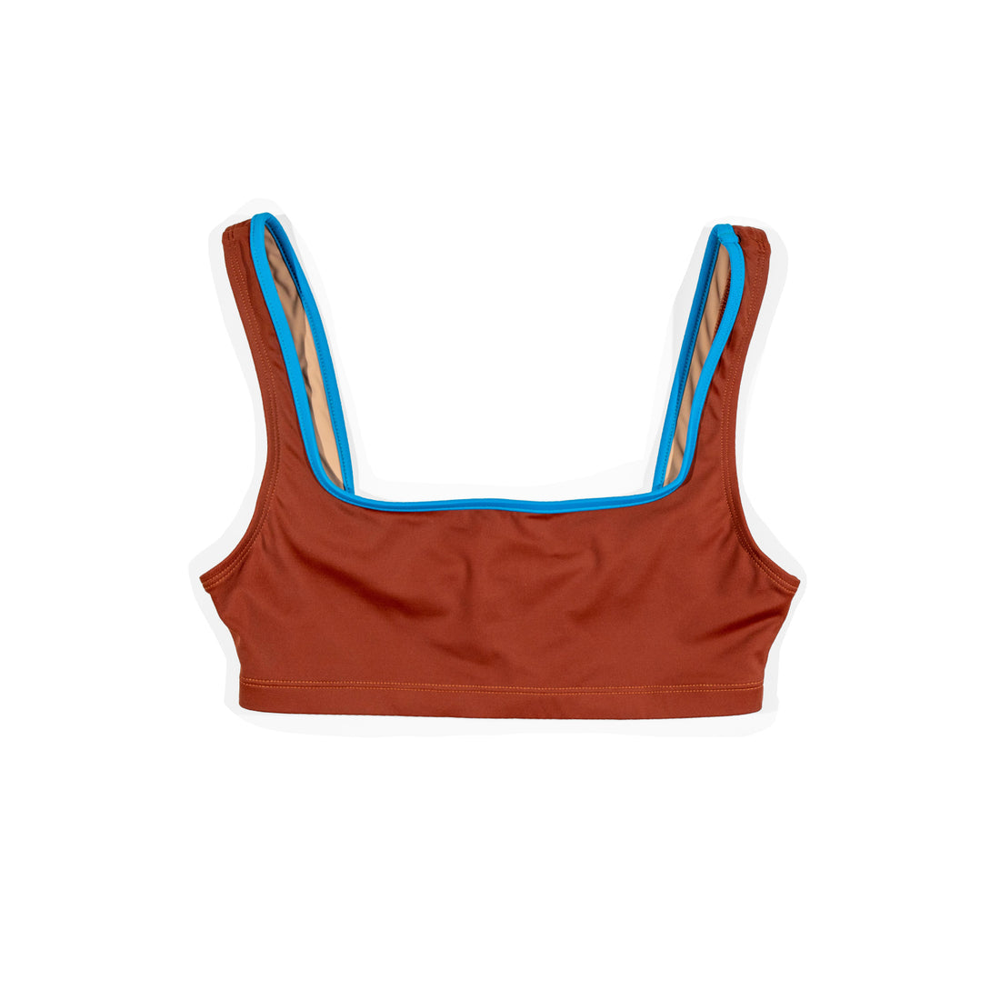 Nu Swim Daisy Top in Manzanita / Lake